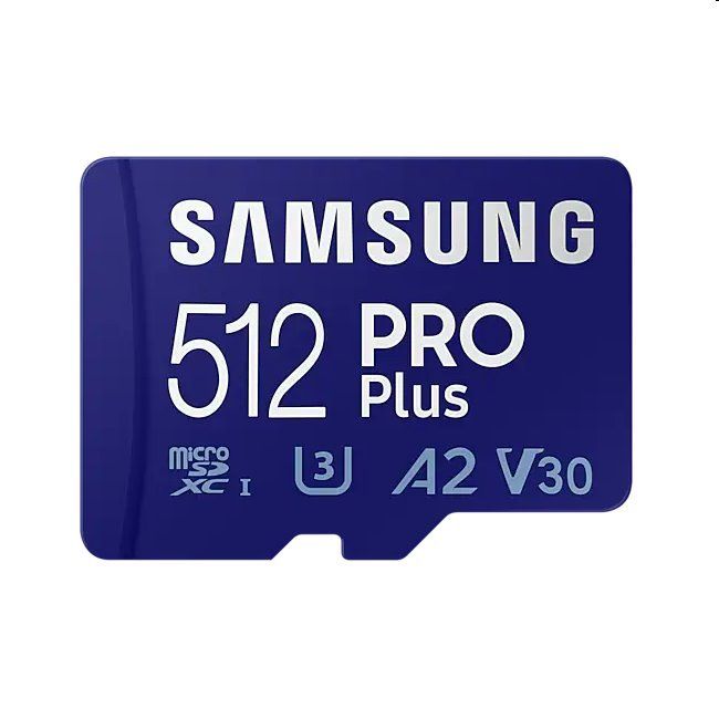 Samsung PRO Plus Micro SDXC 512GB + SD adaptér Samsung PRO Plus Micro SDXC 512GB + SD adaptér
