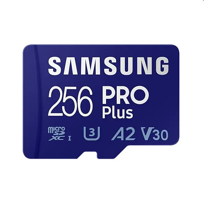 Samsung PRO Plus Micro SDXC 256GB + SD adaptér