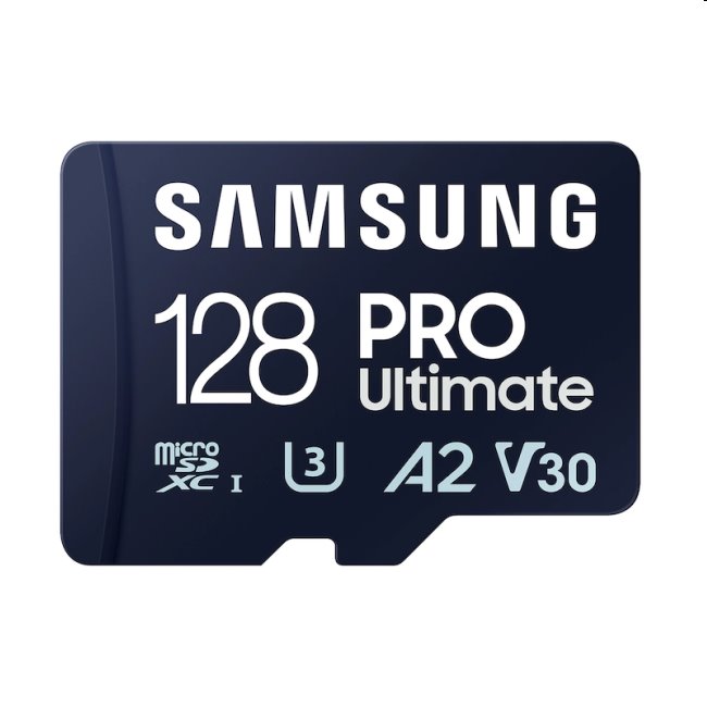 Samsung PRO Ultimate Micro SDXC 128GB + SD adaptér Samsung PRO Ultimate Micro SDXC 128GB + SD adaptér