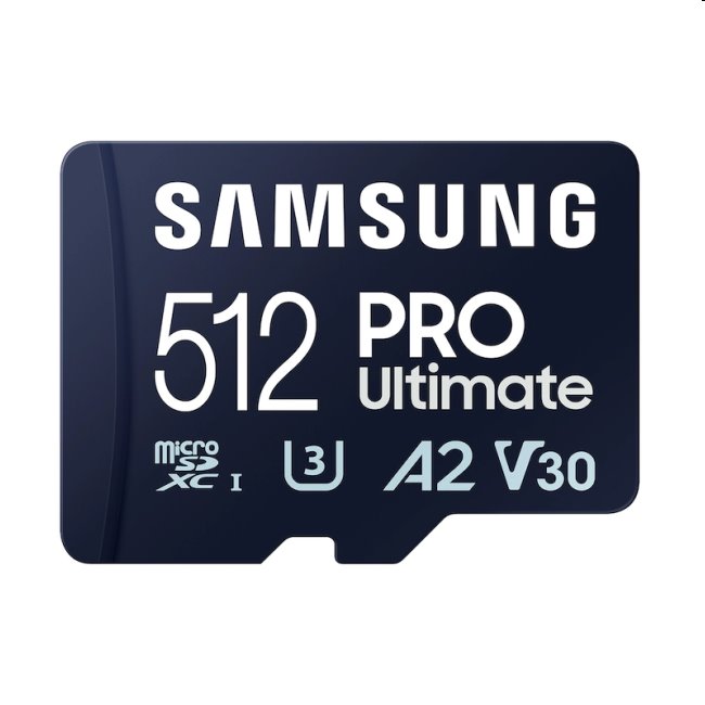 Samsung PRO Ultimate Micro SDXC 512GB + SD adaptér Samsung PRO Ultimate Micro SDXC 512GB + SD adaptér