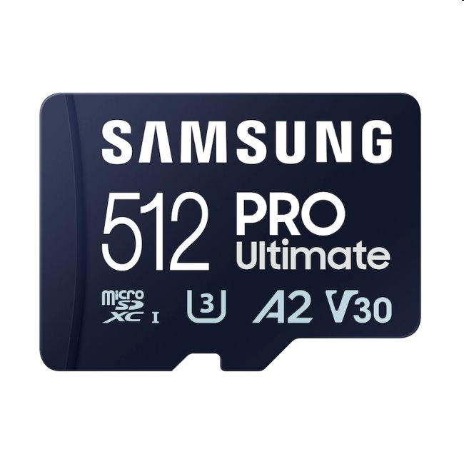 Samsung PRO Ultimate Micro SDXC 512GB + SD adaptér