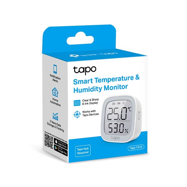 Tp-link Tapo T315, Smart Temperature and Humidity Monitor Tp-link Tapo T315, Smart Temperature and Humidity Monitor