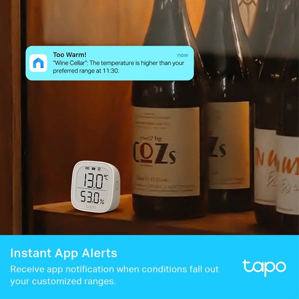 Tp-link Tapo T315, Smart Temperature and Humidity Monitor