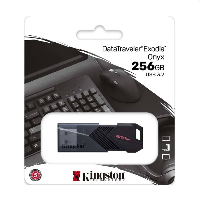 USB klíč Kingston DataTraveler Exodia Onyx, 256GB, USB 3.2 (gen 1) USB klíč Kingston DataTraveler Exodia Onyx, 256GB, USB 3.2 (gen 1)