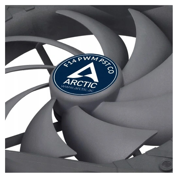 Arctic ventilátor F14 PWM PST CO black