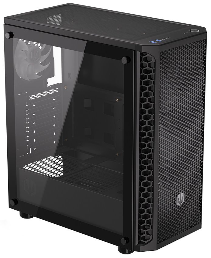 B 3.0 / 4x120mm fan aRGB PWM / mesh panel / tvrdené sklo / černá B 3.0 / 4x120mm fan aRGB PWM / mesh panel / tvrdené sklo / černá