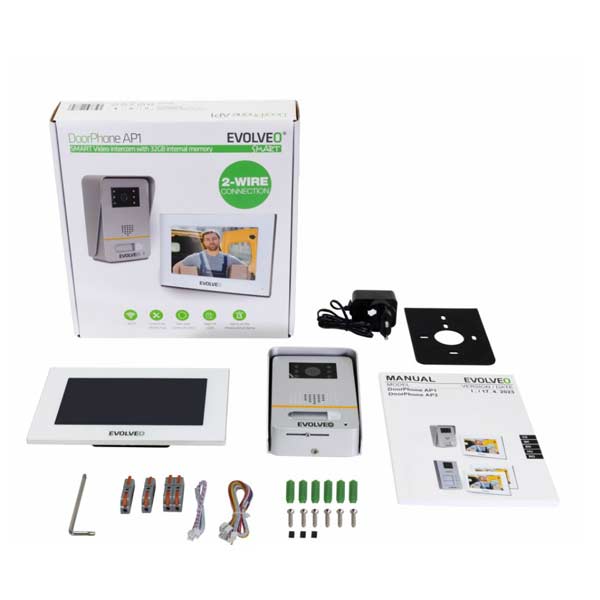 Evolveo DoorPhone AP1- 2 drátový videotelefon s aplikací Evolveo DoorPhone AP1- 2 drátový videotelefon s aplikací