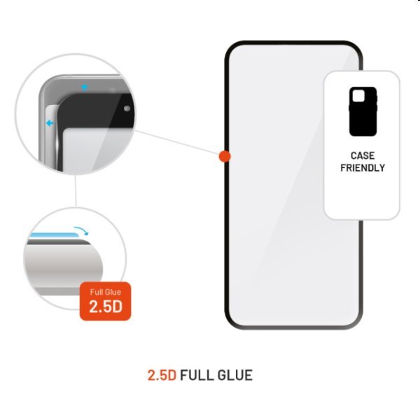 FIXED Armor prémiové ochranné tvrzené sklo pro Apple iPhone 15 Pro, černé FIXED Armor prémiové ochranné tvrzené sklo pro Apple iPhone 15 Pro, černé