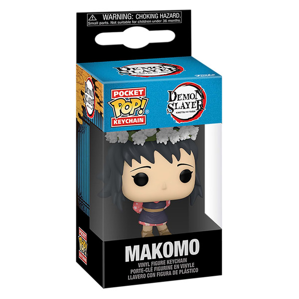 Funko POP! Klíčenka Makomo s květinovou čelenkou (Demon Slayer)
