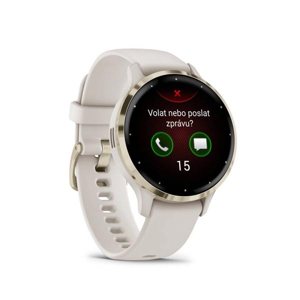 GARMIN VENU 3S, Ivory/Soft Gold