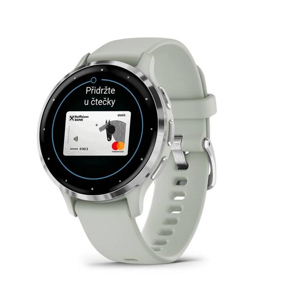 GARMIN VENU 3S, Sage Gray/Silver