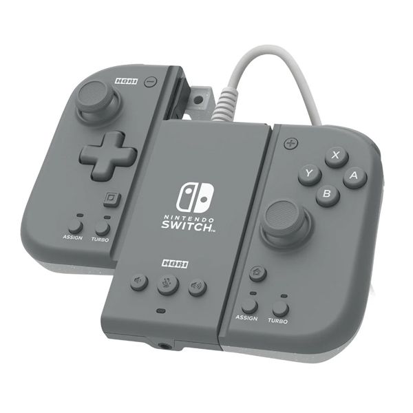 HORI Switch Split Pad Compact Attachment Set (Grey) HORI Switch Split Pad Compact Attachment Set (Grey)