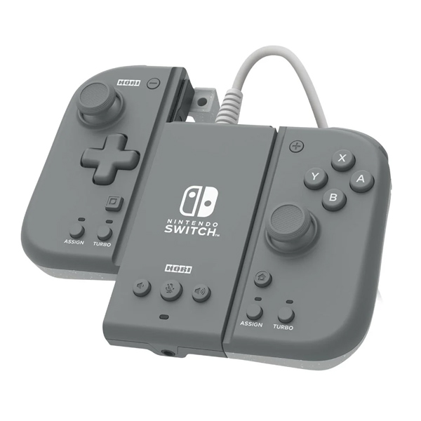 HORI Switch Split Pad Compact Attachment Set (Grey)