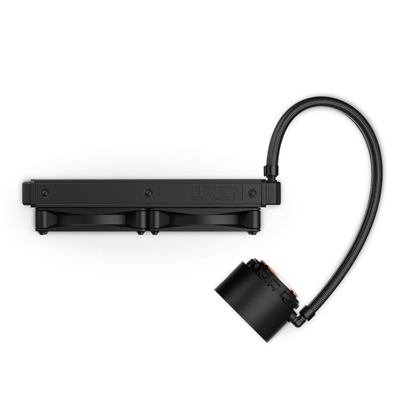 NZXT AIO liquid cooler CPU Kraken 240 ELITE / 2x120mm fan / 4-pin PWM / LCD display / black