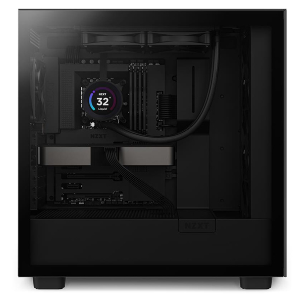 NZXT AIO vodní chladič CPU Kraken 240 ELITE, LCD displej, černý