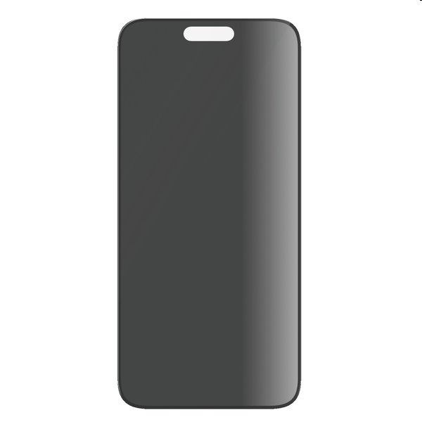 Ochranné sklo PanzerGlass UWF Privacy s aplikátorem pro Apple iPhone 15 Plus, černé