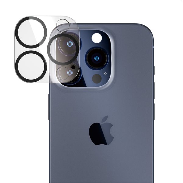 PanzerGlass ochranný kryt objektivu fotoaparátu pro Apple iPhone 15 Pro/15 Pro Max