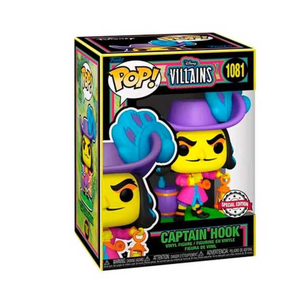 POP! Disney: Captain Hook Blacklight (Villains) Special Edition