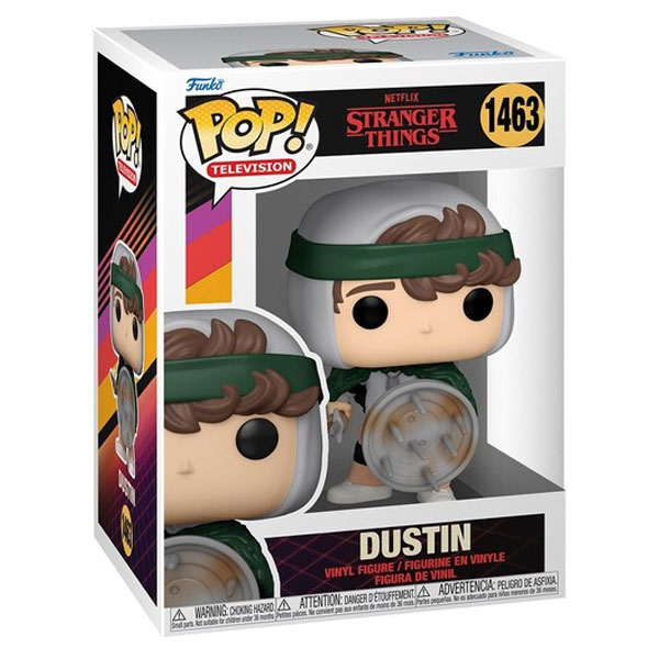 POP! TV Hunter Dustin se štítem (Stranger Things)