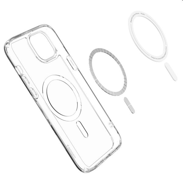 Pouzdro Spigen Ultra Hybrid MagSafe pro Apple iPhone 15, bílé