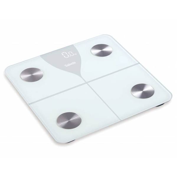 Salente SlimFit, osobní diagnostická fitness váha, Bluetooth, bílá Salente SlimFit, osobní diagnostická fitness váha, Bluetooth, bílá