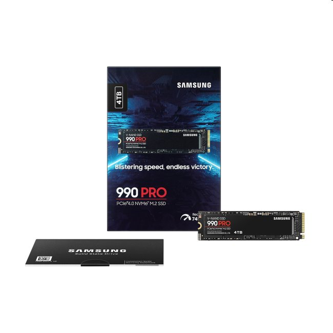 Samsung SSD 990 PRO, 4TB, NVMe M.2 Samsung SSD 990 PRO, 4TB, NVMe M.2
