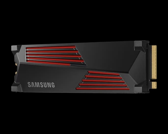 Samsung SSD 990 PRO s chladičem, 4TB, NVMe M.2