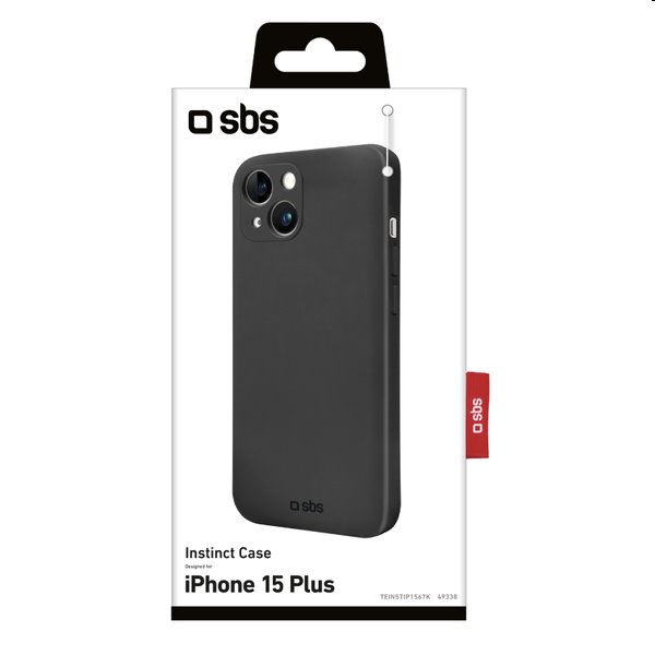 SBS pouzdro Instinct pro Apple iPhone 15 Plus, černé