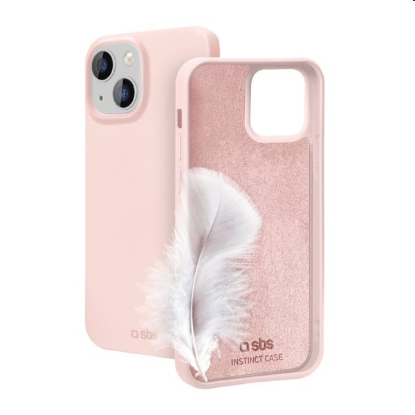 SBS pouzdro Instinct pro Apple iPhone 15, růžové SBS pouzdro Instinct pro Apple iPhone 15, růžové