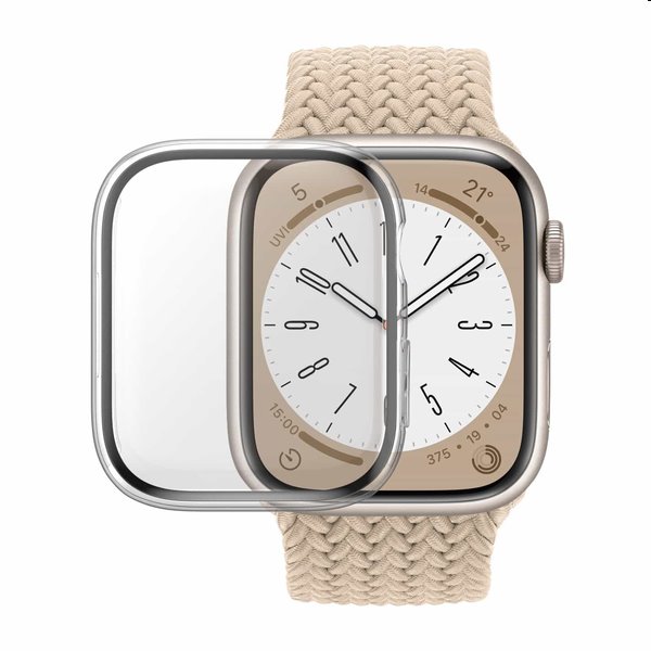 Tvrzené sklo Full Body D3O PanzerGlass pro Apple Watch 9/8/7 45 mm clear Tvrzené sklo Full Body D3O PanzerGlass pro Apple Watch 9/8/7 45 mm clear