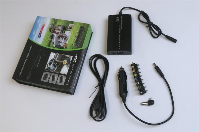 EUROCASE Napájací univerzálny adaptér 100W, vstup AC 110-240V / CAR DC 12V, výstup DC 12-24V, manual EUROCASE Napájací univerzálny adaptér 100W, vstup AC 110-240V / CAR DC 12V, výstup DC 12-24V, manual
