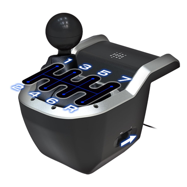 Hoří řadící páka pro PC 7-Speed Racing Shifter Hoří řadící páka pro PC 7-Speed Racing Shifter