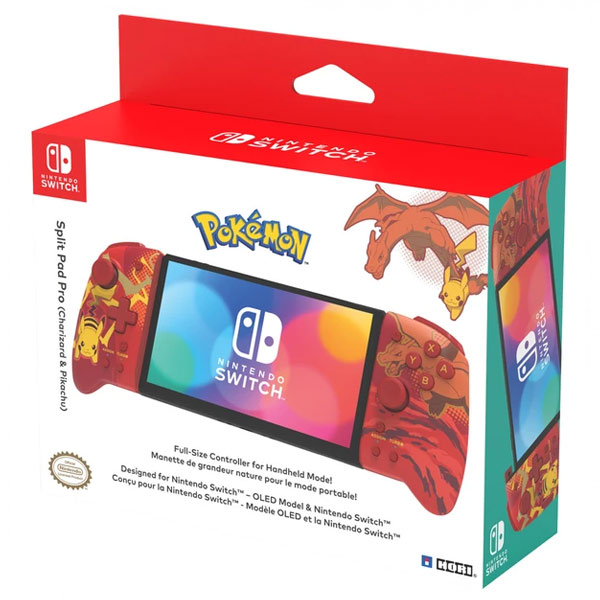 HORI Split Pad Pro for Nintendo Switch (Charizard & Pikachu)