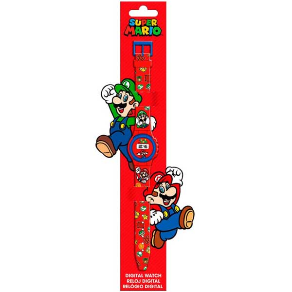 Kids Licensing dětské digitální hodinky Super Mario Kids Licensing dětské digitální hodinky Super Mario