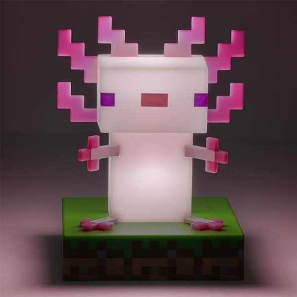 Lampa Axolotl Icon Light (Minecraft)
