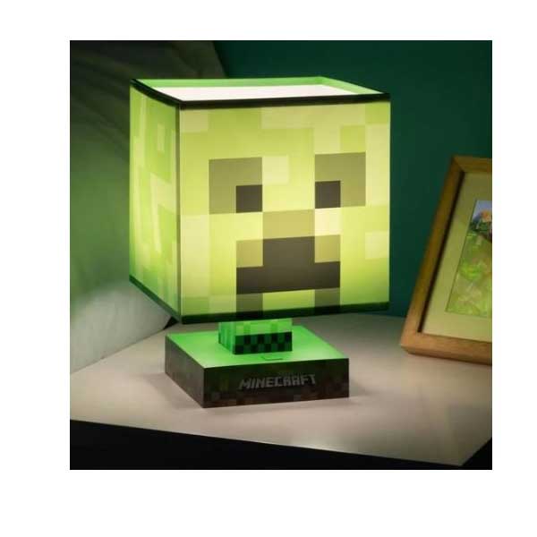 Lampa Creeper (Minecraft) 26 cm