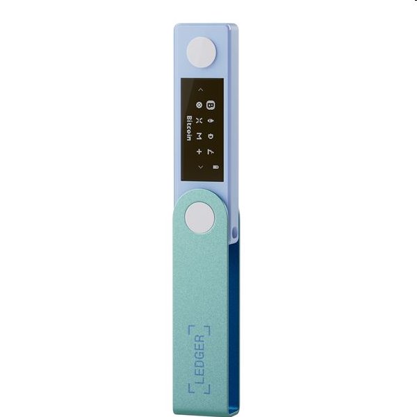 Ledger Nano X hardwarová peněženka na kryptoěeny, pastel green Ledger Nano X hardwarová peněženka na kryptoěeny, pastel green