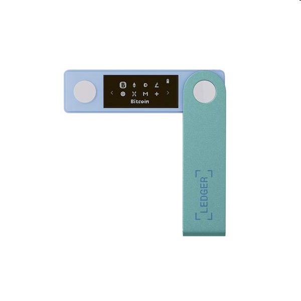 Ledger Nano X hardwarová peněženka na kryptoěeny, pastel green Ledger Nano X hardwarová peněženka na kryptoěeny, pastel green