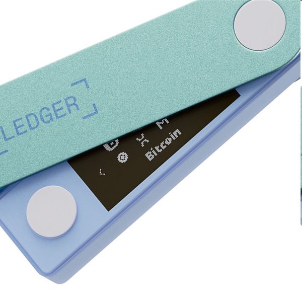 Ledger Nano X hardwarová peněženka na kryptoěeny, pastel green Ledger Nano X hardwarová peněženka na kryptoěeny, pastel green
