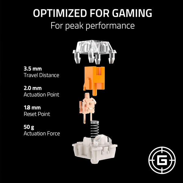 Mechanical Switches Pack - Orange Tactile Switch