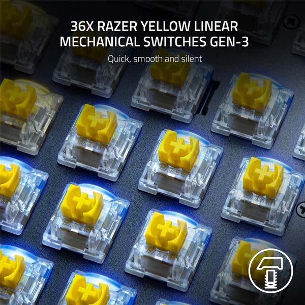 Mechanical Switches Pack - Yellow Linear Switch