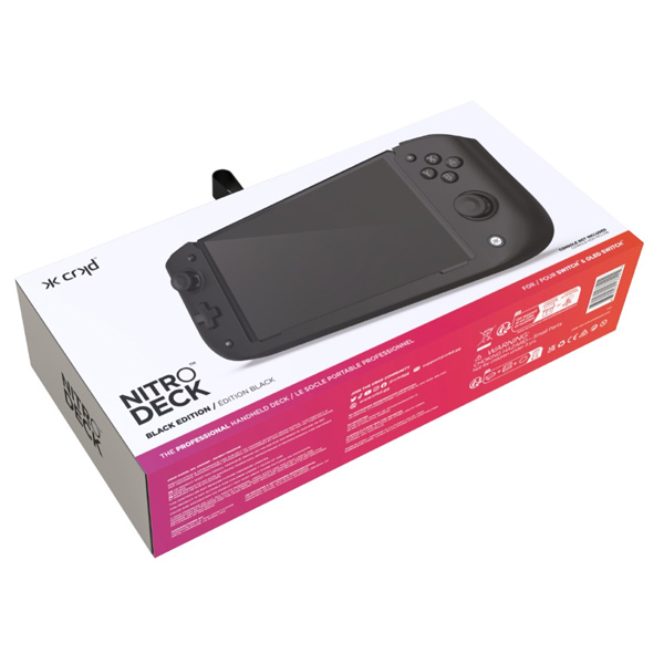 Nitro Deck Black Edition for Switch Nitro Deck Black Edition for Switch