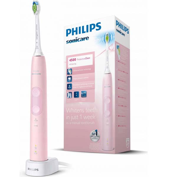 Philips Sonicare ProtectiveClean 4500 Series, HX6836/24, Sonický elektrický zubní kartáček