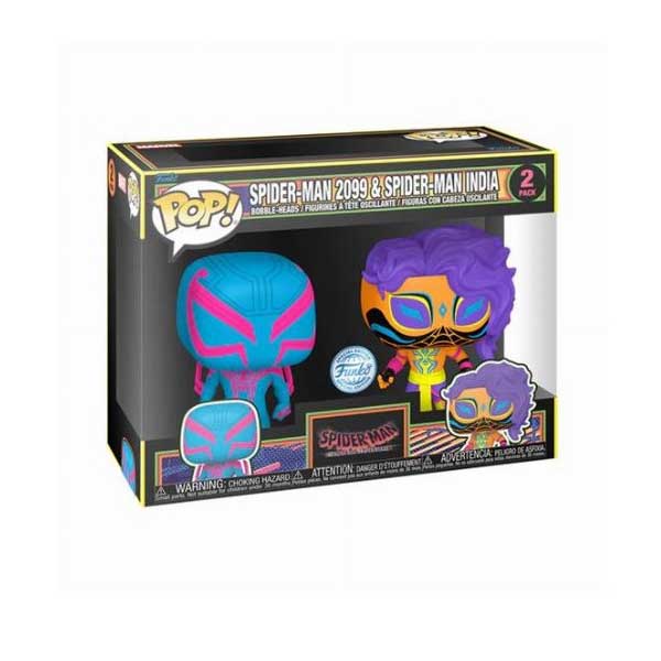 POP! 2 Pack Spider Man 2099 & Spider India (Marvel) Special Edition (Blacklight) POP! 2 Pack Spider Man 2099 & Spider India (Marvel) Special Edition (Blacklight)