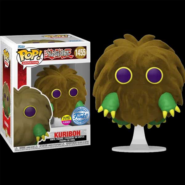 POP! Animation: Kuriboh (Yu Gi Oh) Special Edition Flocked (Glows in The Dark)