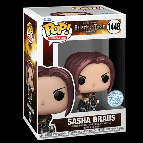 POP! Animation: Sasha Braus (Metallic) (Attack on Titan) Special Edition