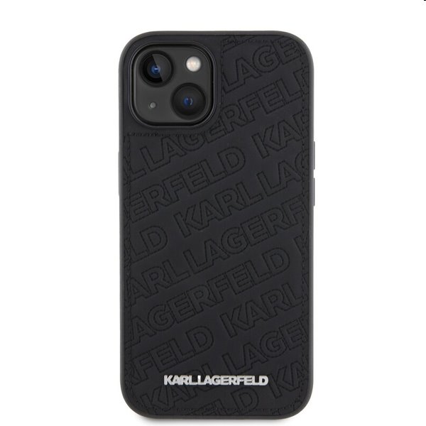 Pouzdro Karl Lagerfeld PU Quilted Pattern pro Apple iPhone 15, černé