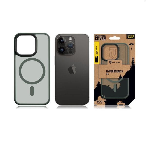 Pouzdro Tactical MagForce Hyperstealth pro Apple iPhone 14 Pro Max, zelené