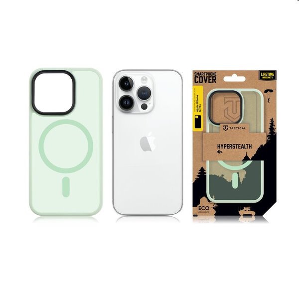 Pouzdro Tactical MagForce Hyperstealth pro Apple iPhone 14 Pro, světle zelené