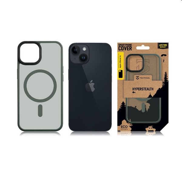 Pouzdro Tactical MagForce Hyperstealth pro Apple iPhone 14, zelené